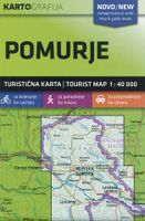 Wandelkaart - Fietskaart Pomurje - Murska - Lendava | Kartografija