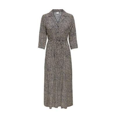 JDY jurk JDYSTAAR met all over print zwart/zand JDY jurk JDYSTAAR met all over print zwart/zand