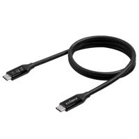 Edimax UC4-005TB - 40 Gbit/s USB 4 Thunderbolt 3-kabel (USB-C naar USB-C) (0.5 meter)