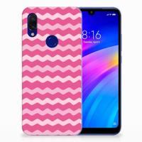 Xiaomi Redmi 7 TPU bumper Waves Pink