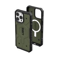 URBAN ARMOR GEAR Pathfinder MS Case compatibel met Apple iPhone 16 Pro Max Case (Draadloos / Magnetisch opladen compatibel, bescherming tegen vallen van militaire kwaliteit) olive drab