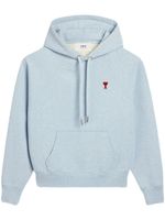 AMI Paris hoodie à logo Ami de Coeur - Bleu