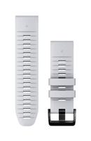 Garmin QuickFit Hologebandje (26mm), geschikt voor geselecteerde fēnix-, epix-, Descent-, D2-, Instinct-, Forerunner- en Tactix series smartwatches, Originele accessoire, Silicone, Whitestone