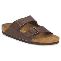 BIRKENSTOCK Unisex Arizona Birko-Flor slippers, bruin, donkerbruin., 44 EU Schmal