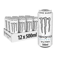 Monster Energy - Ultra White Zero Sugar - 12x 500ml