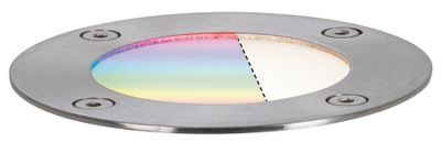 Paulmann Boden Einbauleuchte 94274 Verlichtingssysteem Plug&Shine ZigBee LED 3.6 W Warmwit Zilver