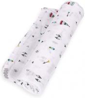Interbaby wikkeldeken Tipi junior 120 x 120 cm katoen