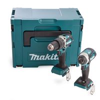 Makita DLX2181JX1 - DHP484 Accuklopboormachine + DTD154 Accu Slagschroevendraaier | zonder accu's en lader