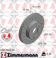 Remschijf Coat Z 400366520