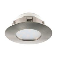 Eglo Ledspot Pineda 1x6w - 3000K - 7,8cm nikkel mat 95819