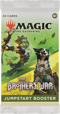 Magic the Gathering TCG - The Brothers' War Jumpstart Booster Pack Magic the Gathering TCG - The Brothers' War Jumpstart Booster Pack