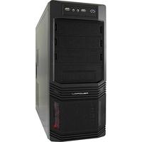 LC-Power Pro-925B Midi-Tower PC-behuizing incl. 600W (3X 5,25 Externe, 3X 3,5 interne, USB 3.0)