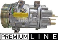 Compressor, airconditioning BEHR HELLA SERVICE *** PREMIUM LINE *** MAHLE, Spanning (Volt)12V, u.a. für Fiat, Citroën, Lancia, Peugeot, Toyota