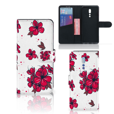 OPPO Reno Z Hoesje Blossom Red OPPO Reno Z Hoesje Blossom Red
