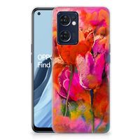 Hoesje maken OPPO Reno 7 5G | Find X5 Lite Tulips - thumbnail