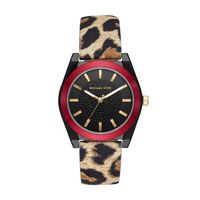 Horlogeband Michael Kors MK2855 Leder Bi-Color 20mm