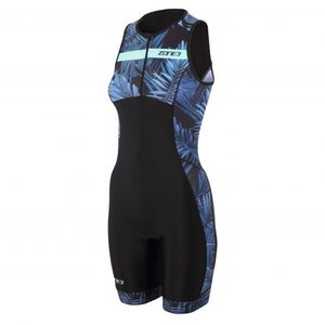 Zone3 Activate plus tropical palm trisuit mouwloos dames L