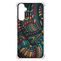 Samsung Galaxy A34 Doorzichtige Silicone Hoesje Aztec