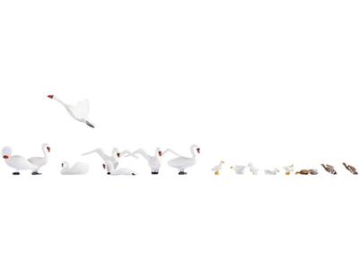 NOCH Swan and Ducks schaalmodel onderdeel en -accessoire Figuurtjes
