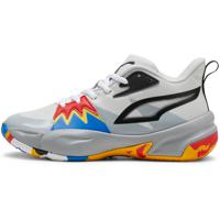 Puma Genetics Kids - Opruiming - Handbalschoenen - grijs - maat 37 1/2 - thumbnail