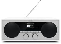 TechniSat DIGITRADIO 451 CD IR Internetradio Internet, DAB+, VHF (FM) AUX, Bluetooth, USB, WiFi, Internetradio Incl. afstandsbediening, Spotify Wit - thumbnail