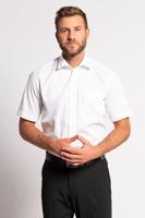 Ulla Popken overhemd met korte mouwen - Grote Maten