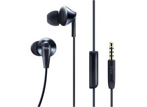 TCL In-ear oordopjes met microfoon - 3,5mm audiostekker - Met opbergtas - Blauw