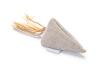 Beeztees Catnip Kussentje Yeti - Kattenspeelgoed - Beige - 20 cm