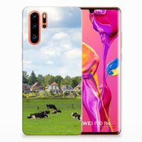 Huawei P30 Pro TPU Hoesje Koeien - thumbnail