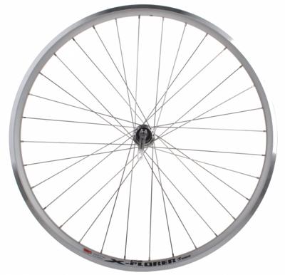TOM achterwiel X-Plorer 28 inch 8/9V uitval aluminium 36G zilver TOM achterwiel X-Plorer 28 inch 8/9V uitval aluminium 36G zilver