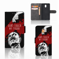 Nokia 3 Portemonnee Hoesje Zombie Blood
