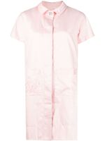 SHIATZY CHEN robe-chemise à coupe courte - Rose