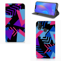 Huawei P Smart Plus Stand Case Funky Triangle - thumbnail