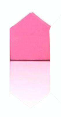 Suck UK post it House Markers 4 x 2 cm papier lichtroze Suck UK post it House Markers 4 x 2 cm papier lichtroze