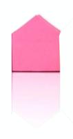 Suck UK post it House Markers 4 x 2 cm papier lichtroze