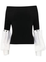 Hellessy pull Angelina à épaules dénudées - Noir