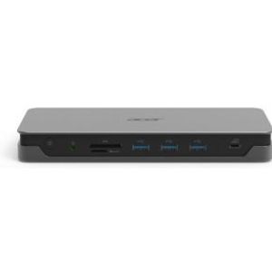 Acer USB Type-C Gen 1 Dock Bedraad USB 3.2 Gen 1 (3.1 Gen 1) Type-C Grijs