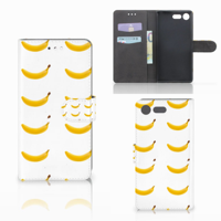 Sony Xperia XZ Premium Book Cover Banana