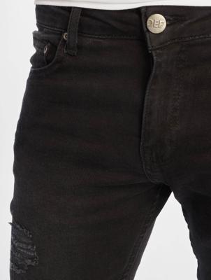 DEF / Skinny jeans Rio in zwart