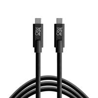 TetherPro USB-C naar USB-C 15' (4.6m) Zwart