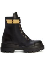 Giuseppe Zanotti bottines Alexa en cuir - Noir - thumbnail