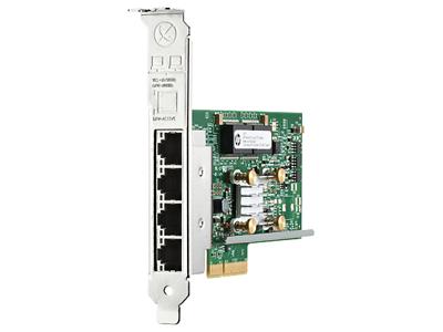 HPE 331FLR - Netwerkadapter - PCIe 2.0 x4 - Gigabit Ethernet x 4 - voor ProLiant DL360p Gen8