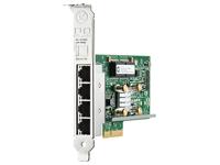 HPE 331FLR - Netwerkadapter - PCIe 2.0 x4 - Gigabit Ethernet x 4 - voor ProLiant DL360p Gen8