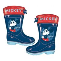 Regenlaarzen Mickey Mouse junior PVC donkerblauw maat 30 - thumbnail