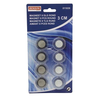 B-Deal Ronde Magneten 3 cm - 8 stuks