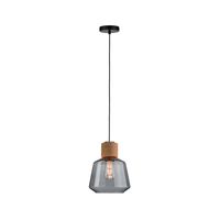 Paulmann Elia 79739 Hanglamp LED E27 20 W Kurk, Rook, Zwart - thumbnail