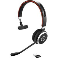 Jabra 6593-839-409 hoofdtelefoon/headset Bedraad en draadloos Hoofdband Oproepen/muziek Micro-USB Bluetooth Zwart - thumbnail