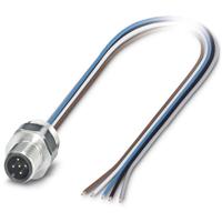 Phoenix Contact 1554623 Sensor/actuator inbouwconnector M12 Aantal polen: 5 Stekker, inbouw 0.50 m 1 stuk(s)