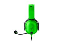 RAZER Blackshark V2 X Over Ear headset Gamen Kabel Stereo Zwart, Groen - thumbnail