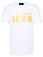 DSQUARED2 t-shirt Blur en coton - Blanc